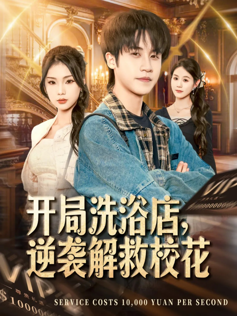 开局洗浴店，逆袭解救校花(全集)